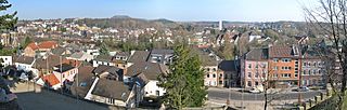 Blick auf Herzogenrath Halteverbot in Burg Rode, Blick auf Herzogenrath
