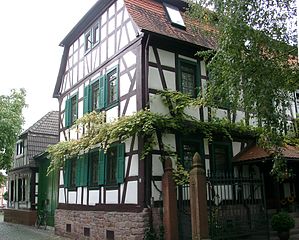 Fachwerkhaus Dietzenbach Halteverbot Dietzenbach