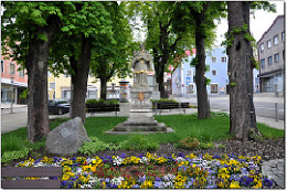 Grafenau, St. Johann von Nepomuk Statue Grafenau, St. Johann von Nepomuk Statue